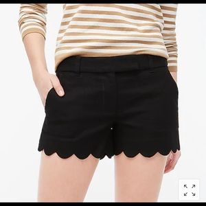 J Crew scallop edge shorts
